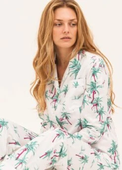 Flamingo Pyjamas -Fashion Pajama Shop bird print pyjamas