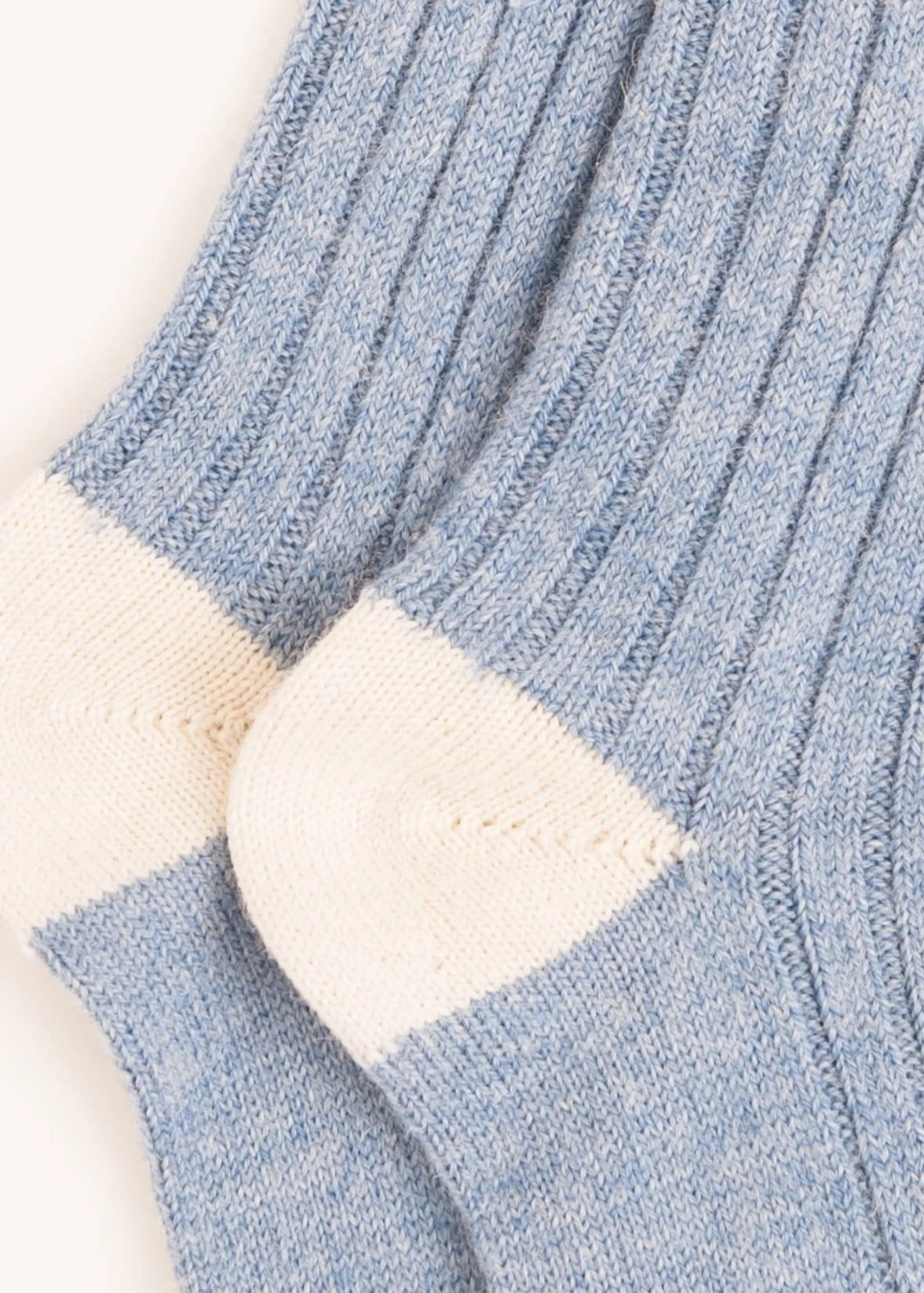 Men's Alpaca Bed Socks - Blue 5 Men's Alpaca Bed Socks - Blue - Image 3