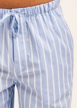 Boys Toys Pyjama Shorts -Fashion Pajama Shop blue stripe pyjama bottoms