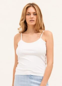 Alvie Blue Stripe Pyjama Bottoms -Fashion Pajama Shop blue striped pjs ab