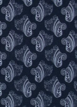 Botany Blue Paisley Pyjamas 13 Botany Blue Paisley Pyjamas -Fashion Pajama Shop botany blue paisley 2