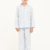 Sunday Papers Pyjamas (2-10yrs) 1 Sunday Papers Pyjamas (2-10yrs) -Fashion Pajama Shop boys blue stripe pyjamas