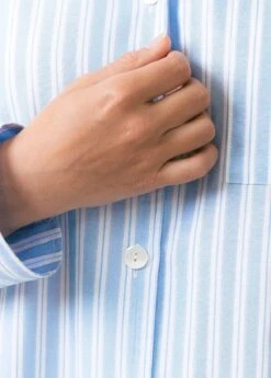 Sunday Papers Pyjamas 12 Sunday Papers Pyjamas -Fashion Pajama Shop british made blue striped pyjamas sp