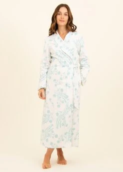 Fleur Dressing Gown -Fashion Pajama Shop british made dressing gown f 1
