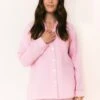 Pagham Pink Linen Pyjamas -Fashion Pajama Shop british made linen pyjamas pp 1