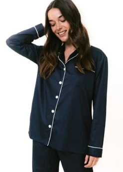 Midnight Moon Pyjamas -Fashion Pajama Shop british made pyjamas mm