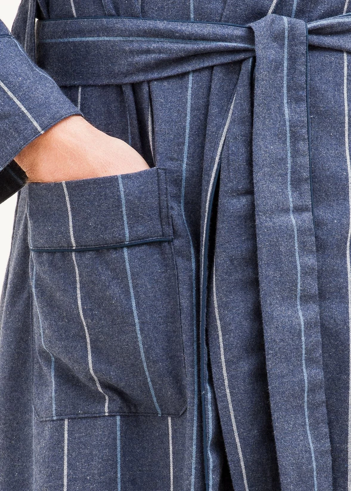 Arundel Stripe Dressing Gown 6 Arundel Stripe Dressing Gown - Image 4