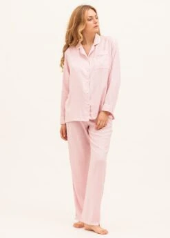 Pink Cashmere Luxury Pyjamas -Fashion Pajama Shop cashmere pyjamas pc