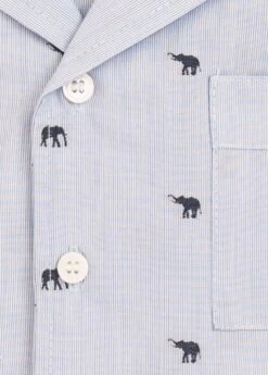 Tembo Pyjamas (2-10yrs) -Fashion Pajama Shop childrens blue elephant pyjamas