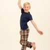 Findhorn Organic Cotton Pyjama Bottoms (7-14yrs) -Fashion Pajama Shop childrens organic brushed cotton pyjama bottoms fo2