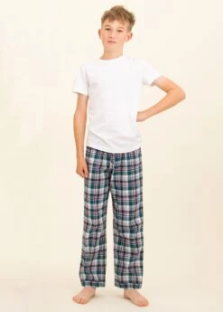 Seaton Check Pyjama Trousers (7-14yrs)