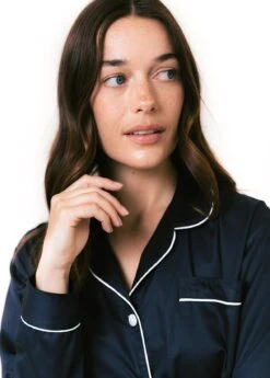 Midnight Moon Pyjamas -Fashion Pajama Shop cotton sateen pyjamas mm