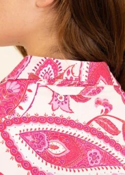 Fantasia Dressing Gown -Fashion Pajama Shop dressing gown hang loop f2