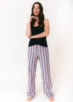 Southsea Stripe Tencel PJ Trousers -Fashion Pajama Shop eco pyjama bottoms tencel ss