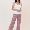 Woolacombe Check PJ Trousers 2 Woolacombe Check PJ Trousers -Fashion Pajama Shop extra tall pj bottoms w