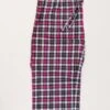 Raspberry Ripple Pyjama Trousers (7-14yrs) -Fashion Pajama Shop girls pink organic cotton pyjama bottoms rr 1