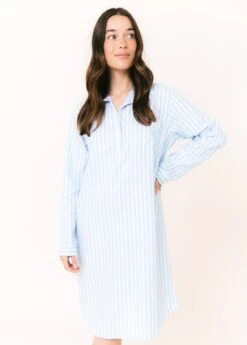Sunday Papers Nightshirt -Fashion Pajama Shop knee length womens nightshirt sp