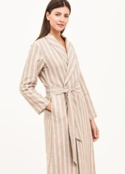 Hazy Days Linen Dressing Gown