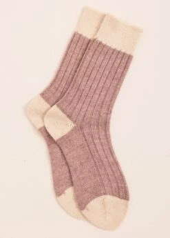 Alpaca Bed Socks - Dyed Shades