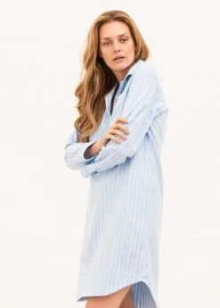 Fashion Pajama Shop 38 Alvie Blue Nightshirt
