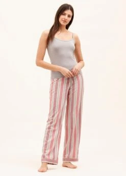 Tenby Stripe Pyjama Bottoms 8 Tenby Stripe Pyjama Bottoms -Fashion Pajama Shop luxury brushed cotton pj bottoms ts 2