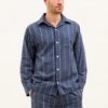 Arundel Stripe Pyjamas -Fashion Pajama Shop luxury brushed cotton pyjamas as