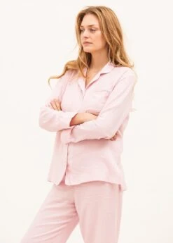 Pink Cashmere Luxury Pyjamas -Fashion Pajama Shop luxury cashmere pyjamas pink