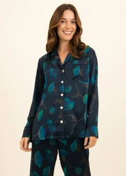 Paradise Silk Pyjamas -Fashion Pajama Shop luxury silk pyjamas ps