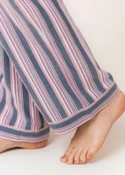 Southsea Stripe Tencel PJ Trousers -Fashion Pajama Shop lyocel pyjama bottoms ss