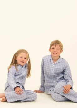Sandwood Check Wool Blend Pyjamas (2-10yrs)