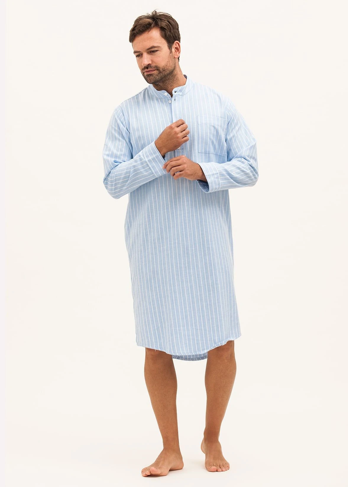 Alvie Blue Stripe Nightshirt 3 Alvie Blue Stripe Nightshirt