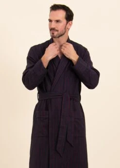 Fashion Pajama Shop 18 Ventnor Stripe Dressing Gown