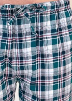 Seaton Check Pyjamas 10 Seaton Check Pyjamas -Fashion Pajama Shop mens button fly pj trousers sc2