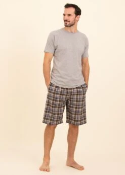 Ambleside Check PJ Shorts