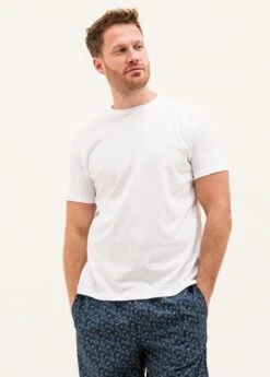 Fishy Business Pyjama Bottoms -Fashion Pajama Shop mens fish print pyjama bottoms