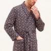 Limelight Dressing Gown -Fashion Pajama Shop mens lightweight cotton dressing gown l
