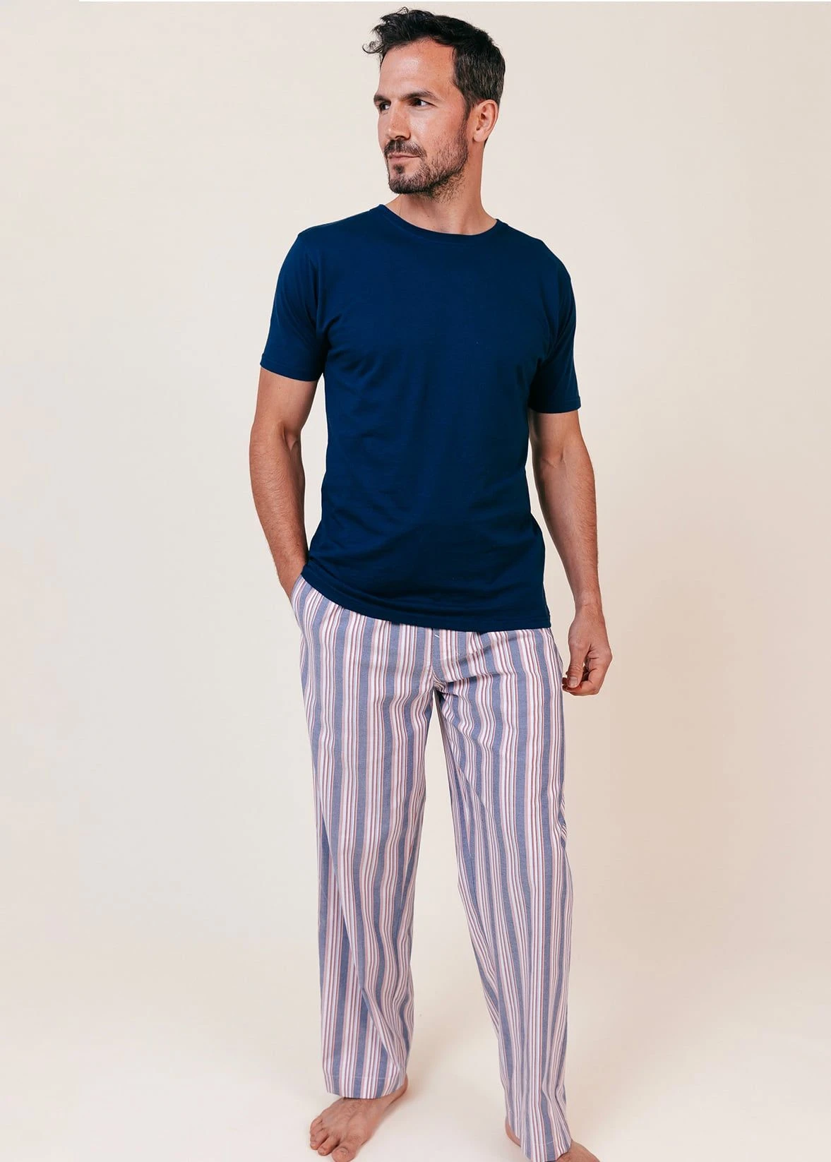 Southsea Stripe Tencel PJ Trousers 3 Southsea Stripe Tencel PJ Trousers