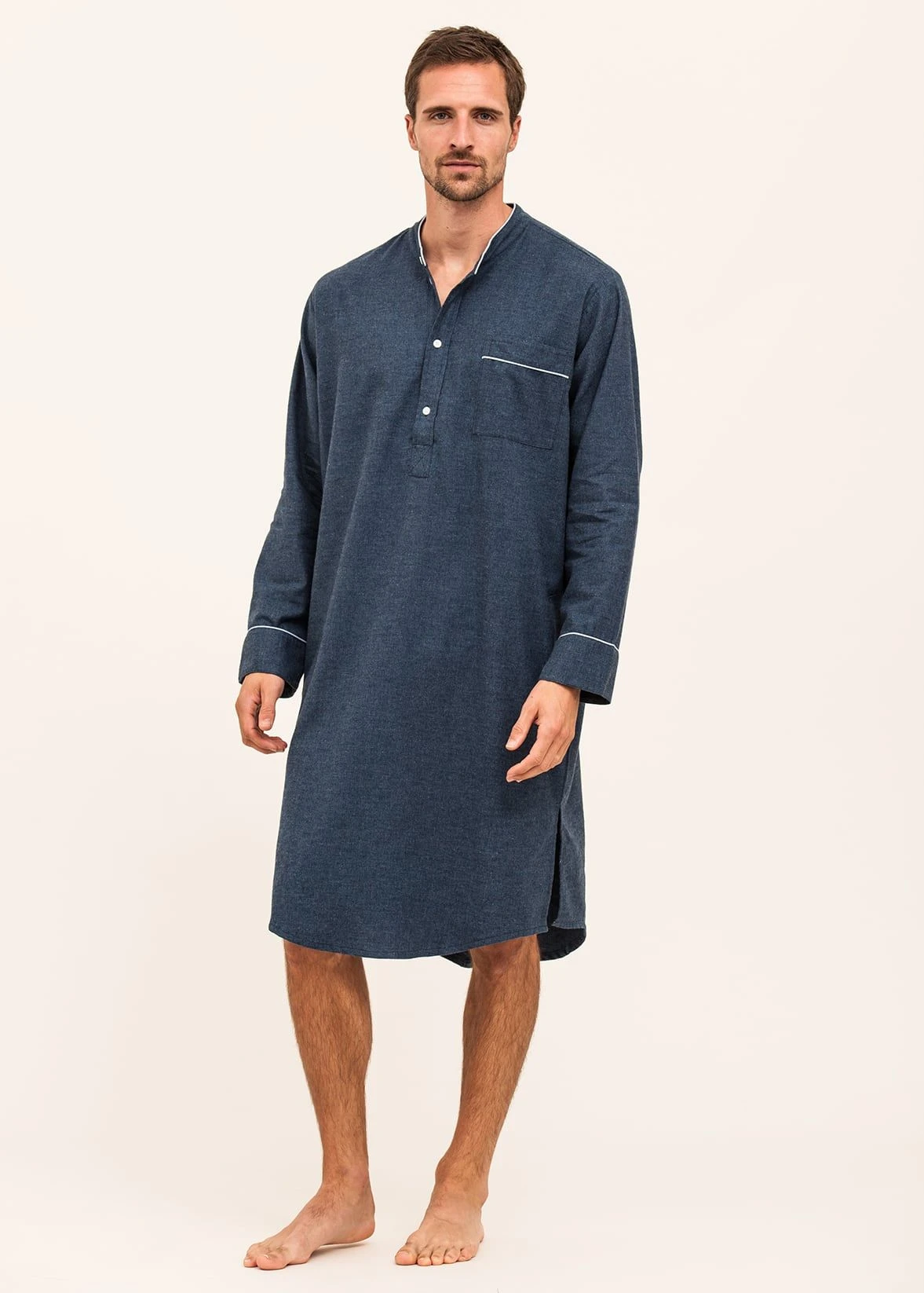 Prussian Blue Nightshirt 6 Prussian Blue Nightshirt - Image 4