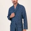 Botany Blue Paisley Dressing Gown