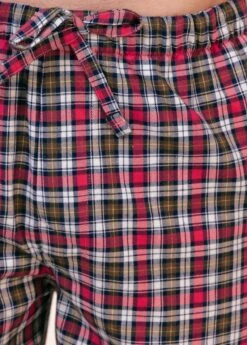 Raspberry Ripple Organic PJ Trousers -Fashion Pajama Shop mens pink organic pyjama bottoms rr3