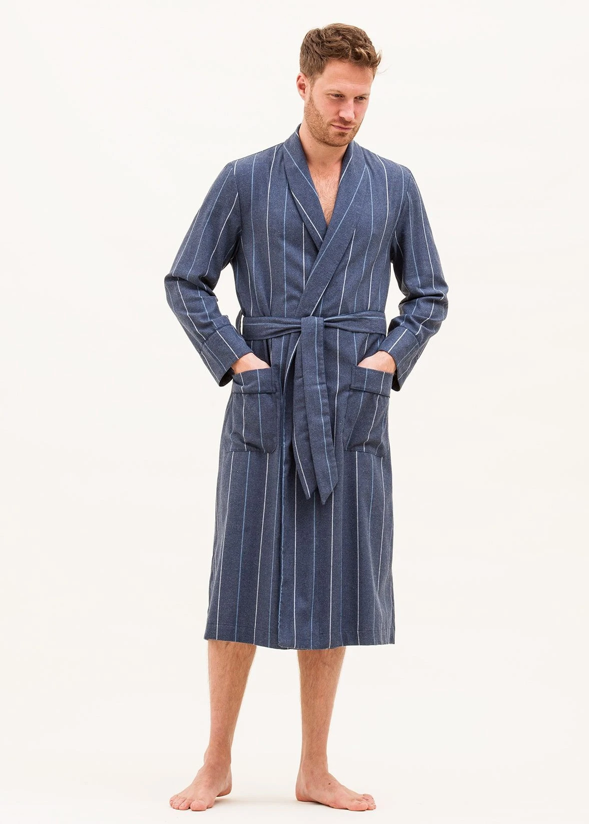 Arundel Stripe Dressing Gown 5 Arundel Stripe Dressing Gown - Image 3