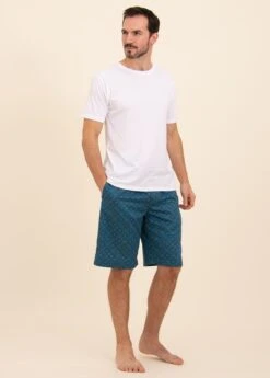 Deep Rhapsody Pyjama Shorts -Fashion Pajama Shop mens quality cotton pyjama shorts dr