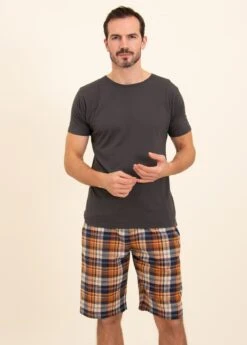 Findhorn Organic Check Shorts