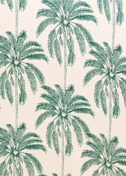 Palm Tree Silk Pyjamas -Fashion Pajama Shop palm tree