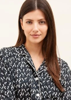 Little Leaf Pyjamas -Fashion Pajama Shop pretty print pyjamas ll