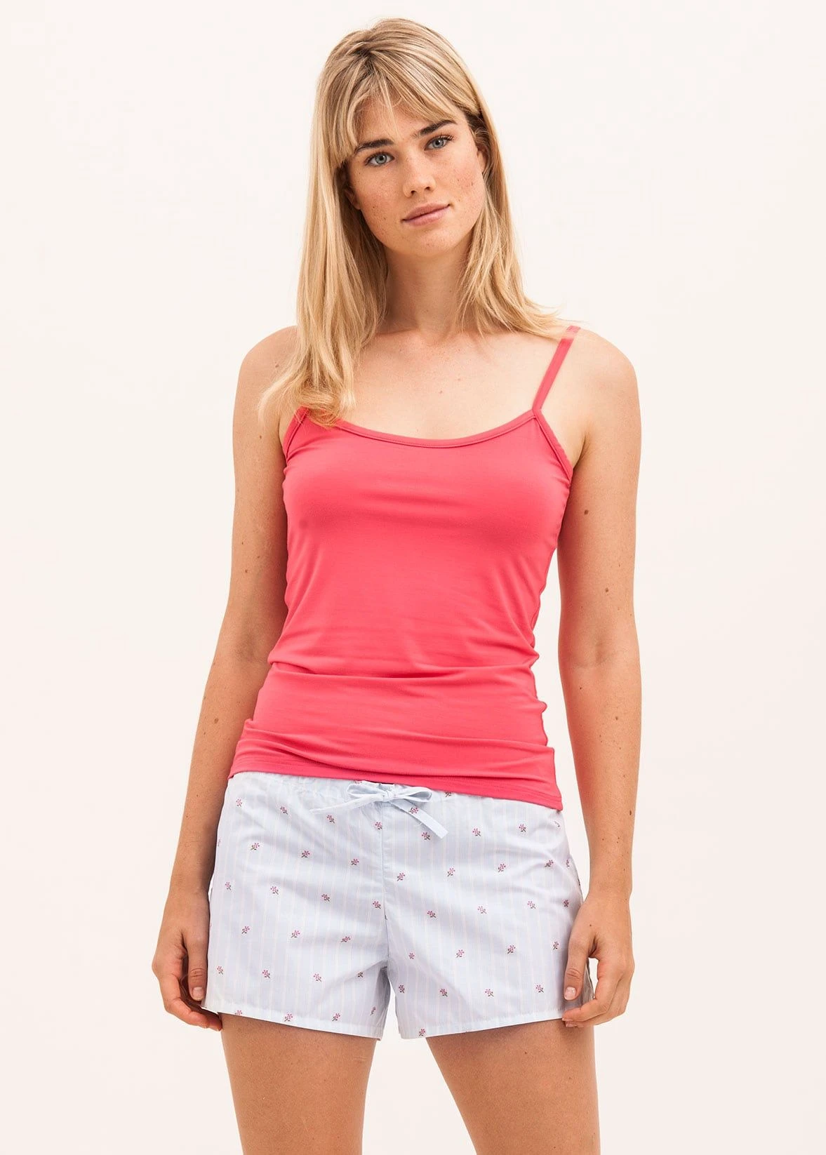 Breakfast In Bed (Blue) Pyjama Shorts 4 Breakfast In Bed (Blue) Pyjama Shorts - Image 2