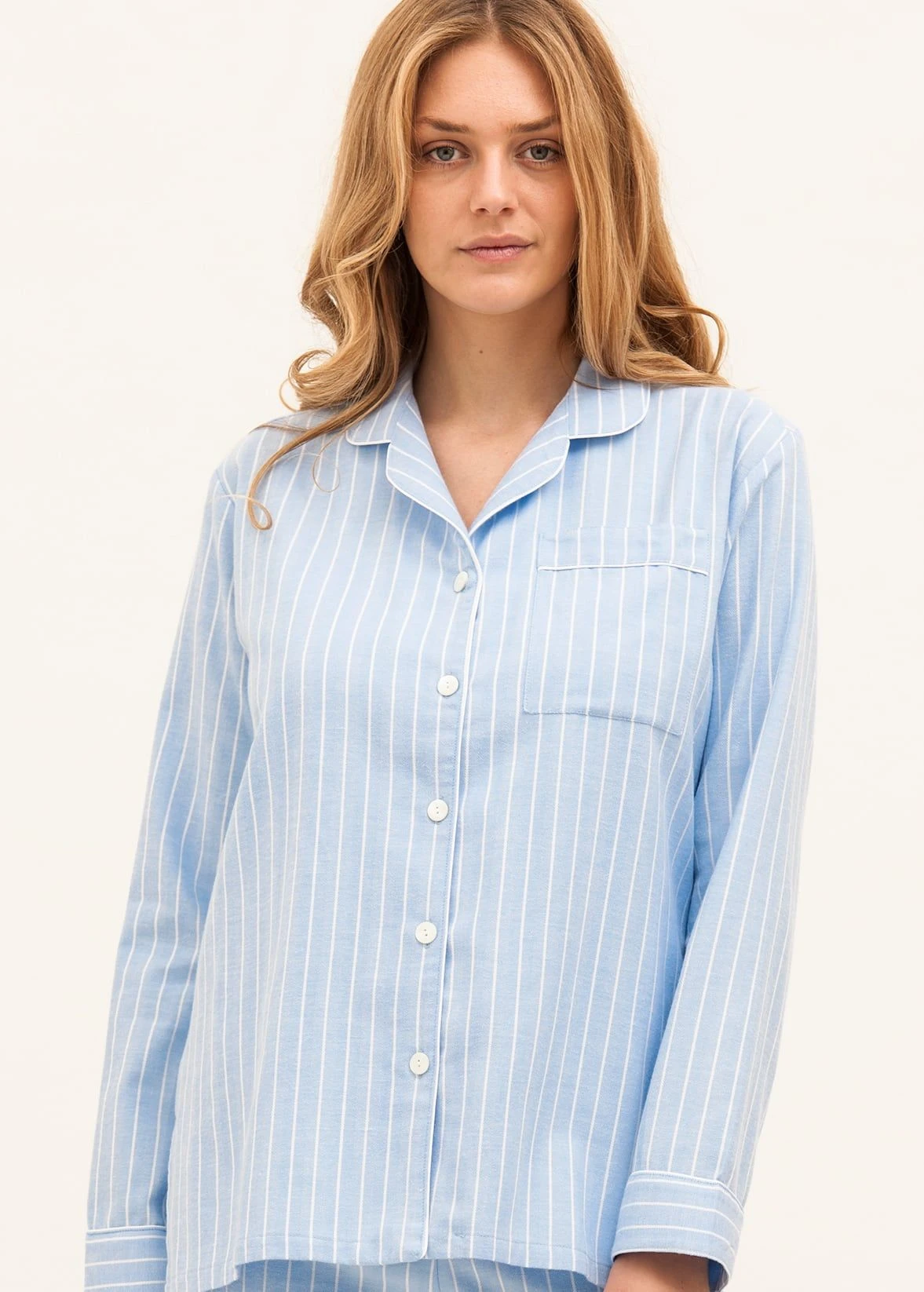 Alvie Blue Stripe Pyjamas 7 Alvie Blue Stripe Pyjamas - Image 5