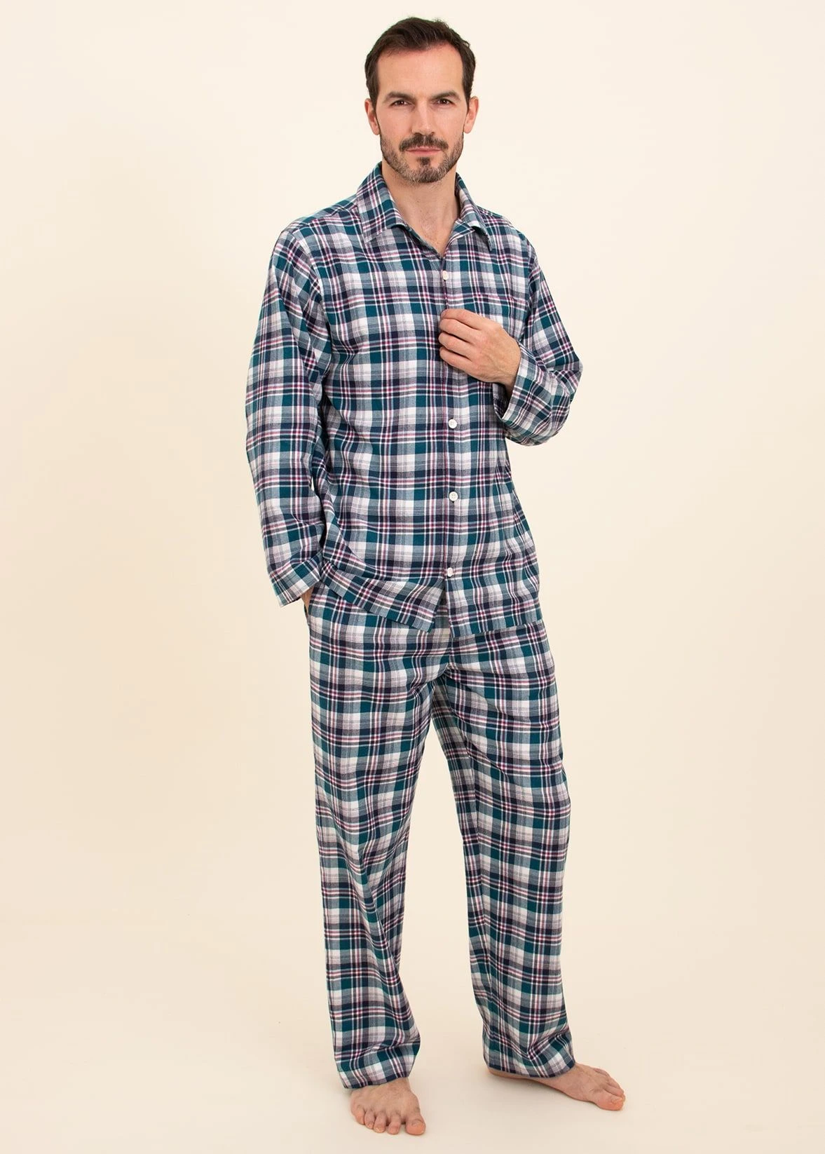 Seaton Check Pyjamas 4 Seaton Check Pyjamas - Image 2