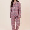 Woolacombe Check Pyjamas -Fashion Pajama Shop quality brushed cotton pyjamas wc