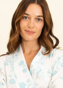Fleur Dressing Gown -Fashion Pajama Shop quality cotton dressing gown f